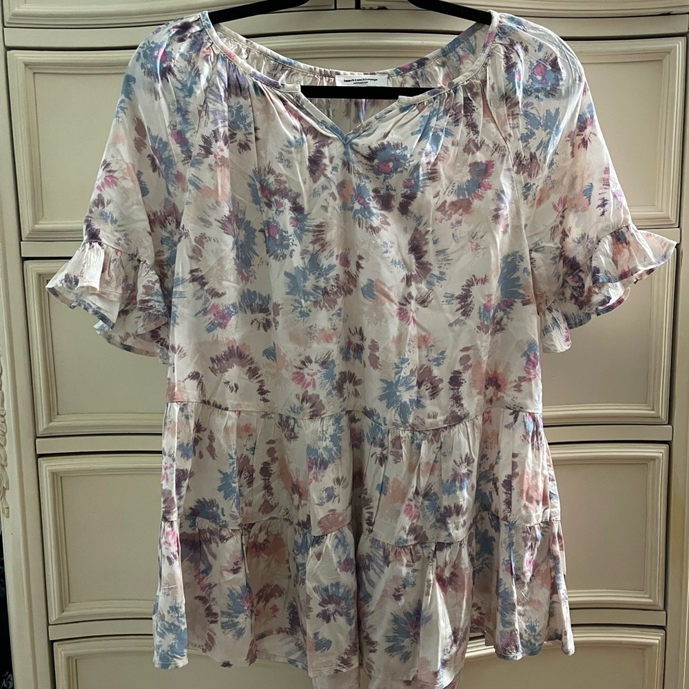 Beach lunch lounge blouse